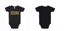 Load image into Gallery viewer, Mini Me Deadly Onesie