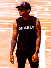 Load image into Gallery viewer, DEADLY Black Singlet