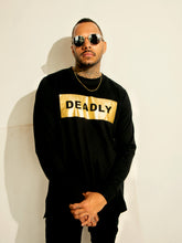 Load image into Gallery viewer, DEADLY Solid Gold LS Tee
