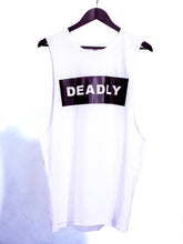 Load image into Gallery viewer, DEADLY White Singlet
